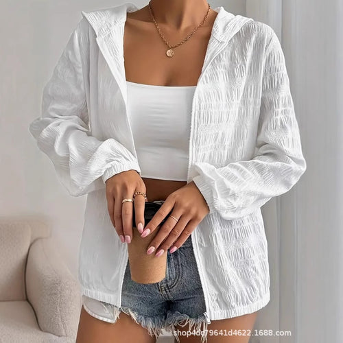 Damen lässige Kapuzenjacke R&B
