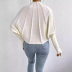 Damen Strickpullover mit hochgeschlossenem Kragen R&B