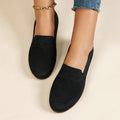 Damen Atmungsaktive Slip-On Sneakers mit flexiblem Strickdesign R&B