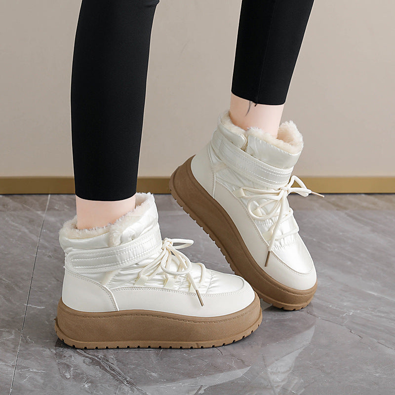 Damen gefütterte High-Top Stiefel R&B