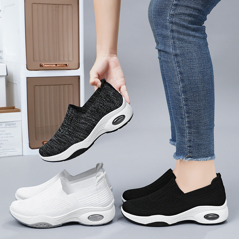 Damen Slip-On Laufschuhe mit dämpfender Sohle R&B