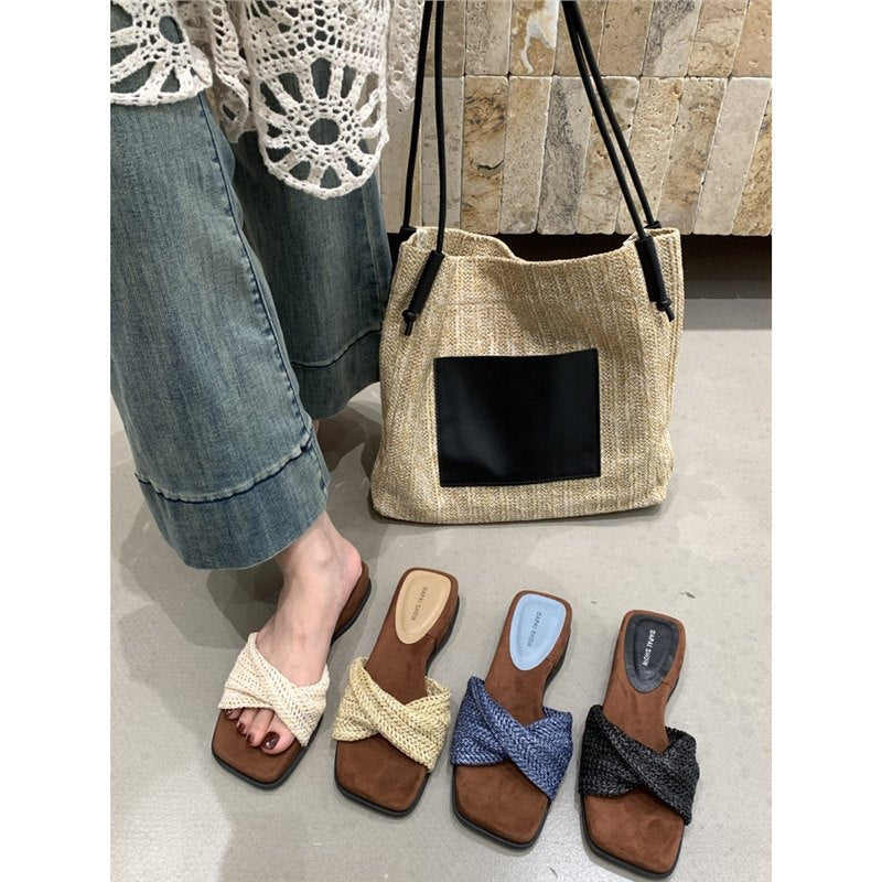 Damen bequeme und elegante Mules R&B