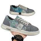 Damen Freizeit Sneakers mit modernem Design und Kunststoff-Obermaterial R&B