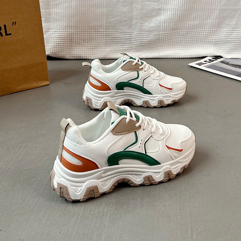 Damen Sportliche Sneaker mit dämpfender Sohle und robustem Profil R&B