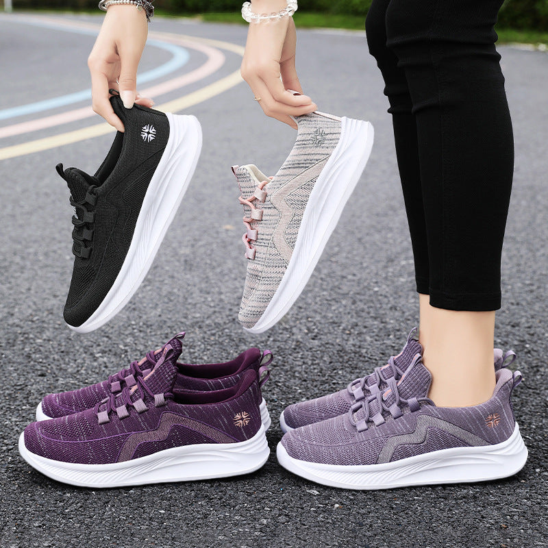 Damen Leichte und atmungsaktive Laufschuhe mit innovative Schnürsystem R&B