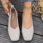 Damen Ballerinas mit elegantem Kreuz-Design und komfortabler Innensohle R&B