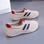 Damen Freizeitsneaker mit luftdurchlässigem Obermaterial und rutschfester Sohle R&B