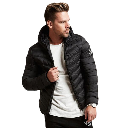 Herren leichte Daunenjacke R&B