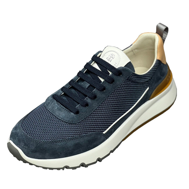 Damen modische Sneakers mit atmungsaktiver Mesh-Oberfläche und eleganten Akzenten R&B