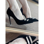 Damen eleganter und funkelnder Stiletto-Pumps R&B