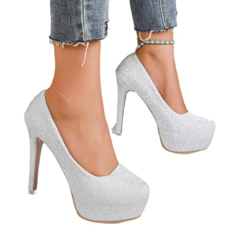 Damen Glitzernde High Heels R&B