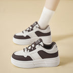 Damen Komfortable Sneaker mit dicker Sohle R&B