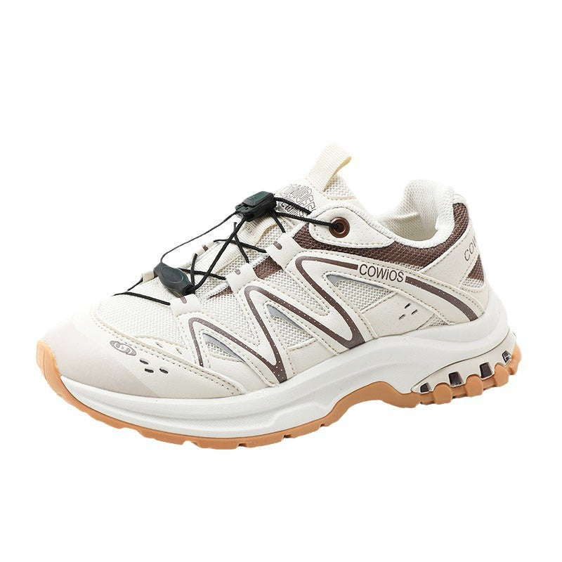 Damen Sportliche Laufschuhe mit elastischen Schnürsystem und atmungsaktiver Mesh-Oberfläche R&B