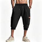 Herren Cargo-Shorts mit elastischem Bund und praktischen Seitentaschen R&B