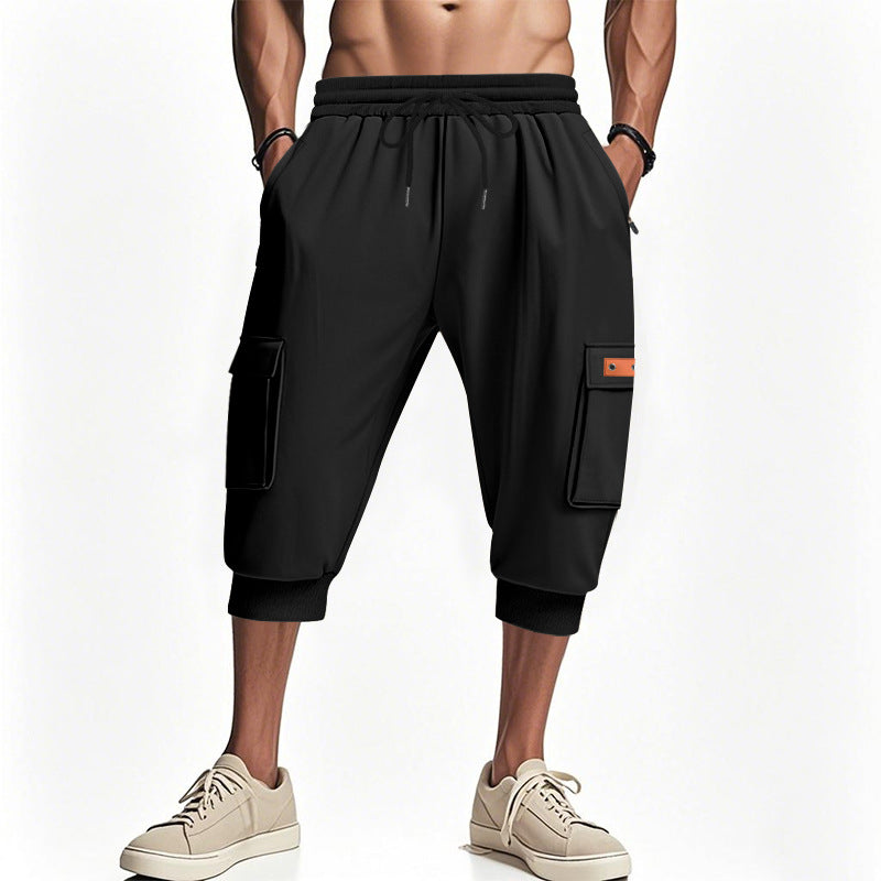 Herren Cargo-Shorts mit elastischem Bund und praktischen Seitentaschen R&B
