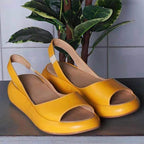Damen bequeme Sandalen mit offenem Zehenbereich und anatomischer Fußbettung R&B