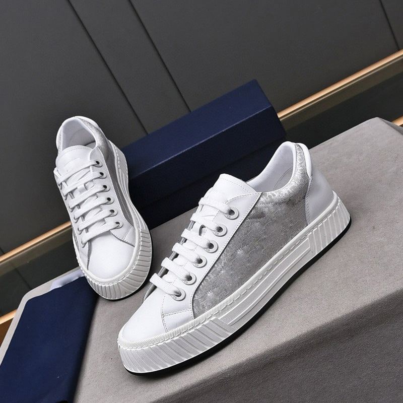 Damen Designer Sneakers mit luxuriösem Obermaterial und rutschfester Sohle R&B