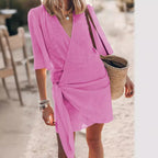 Damen Wickelkleid R&B