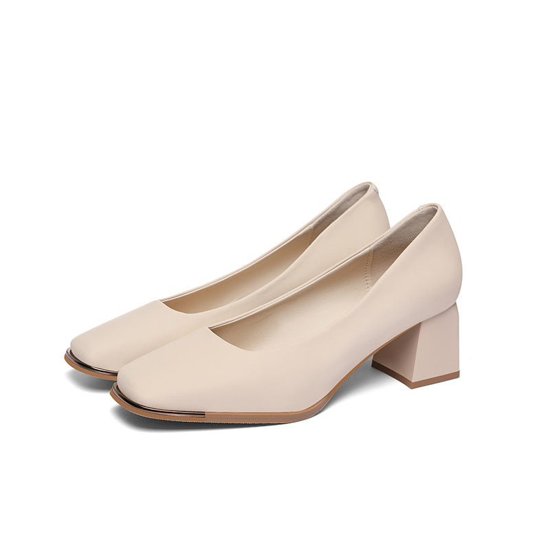 Damen Elegante und bequeme Blockabsatz-Schuhe R&B