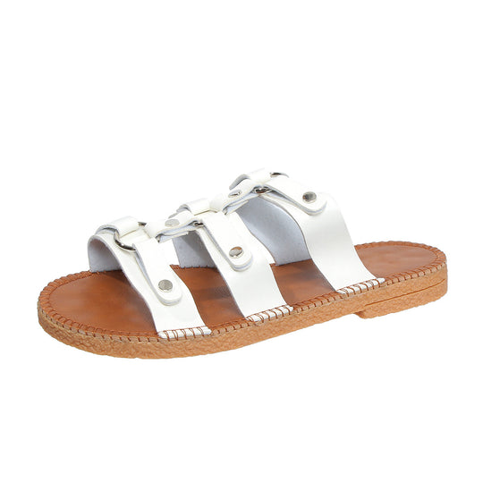 Damen Freizeitsandalen mit verstellbaren Trägern und rutschfester Sohle R&B