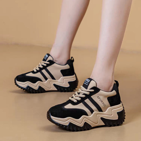 Damen Komfortable Chunky Sneakers mit modischem Design R&B