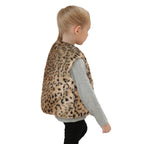 Damen Modischer Leopardenfell-Weste R&B