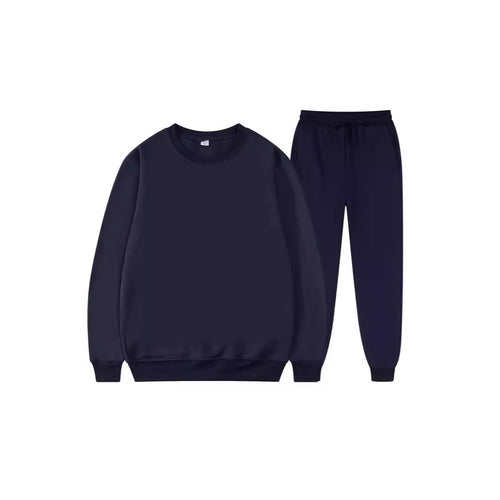 Damen Sportlicher Sweat-Anzug mit komfortablem Schnitt und elastischem Bund R&B