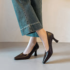 Damen Elegante spitze Pumps mit dekorativem Detail R&B