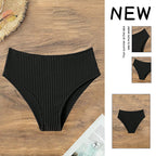 Damen Hochtaillierter Badeanzug Slip R&B