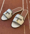Damen elegante Mules mit modischem Schleifenakzent und hochwertiger Oberflächenstruktur