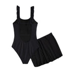 Damen Strandkleid mit Rüschendetails und verstellbarem Rücken R&B