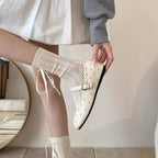 Damen Ballerinas mit dekorativer Schnalle und funkelndem Design R&B