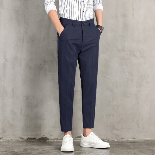 Herren moderneChinohose mit slim fit Schnitt und praktischen Seitentaschen R&B