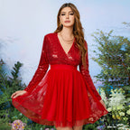 Damen Festliches Kleid mit Glitzer R&B