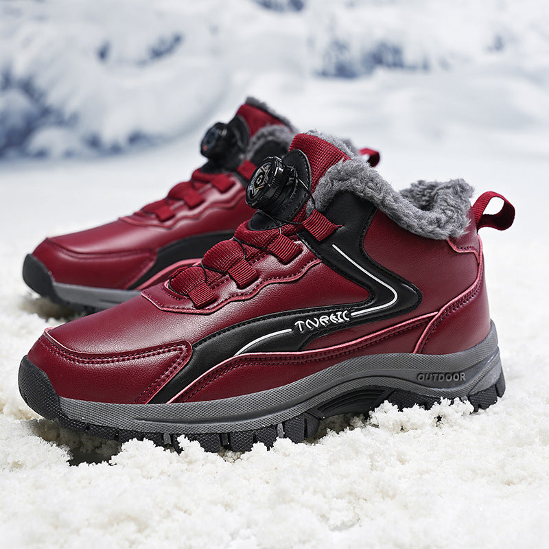 Damen Multifunktionale Winterstiefel mit isolierendem Warmfutter und rutschfester Sohle R&B