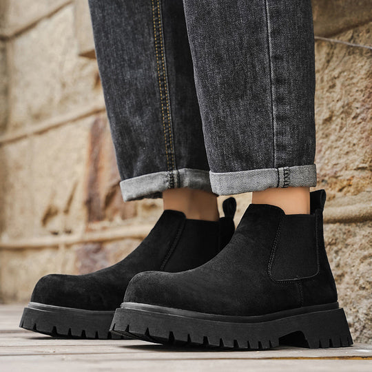 Damen Chelsea-Stiefel mit rutschfester Profilsohle und robustem Obermaterial R&B