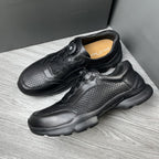 Damen Halbschuhe mit atmungsaktiver Oberflächenstruktur und praktischem Schnürsystem