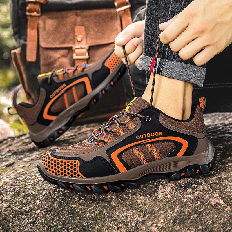 Damen Multifunktionale Outdoor-Sneaker mit rutschfester Sohle und atmungsaktiven Mesh-Einsätzen