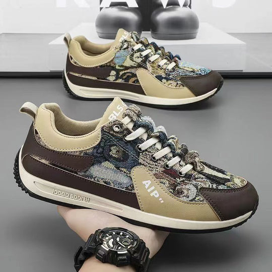 Damen Sportliche Sneakers mit modischem Motiv und gepolsterter Sohle R&B
