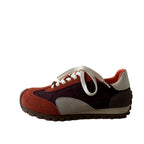 Damen Sportliche Retro-Laufschuhe mit atmungsaktiver Oberflächenstruktur und rutschfester Sohle