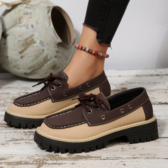 Damen freizeitorientierte Sneakers im lässigen Boots-Stil mit rutschsicherer Sohle R&B