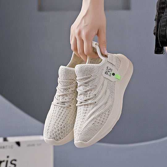 Damen Sportliche Sneakers mit atmungsaktivem Obermaterial und stabiler Sohle R&B