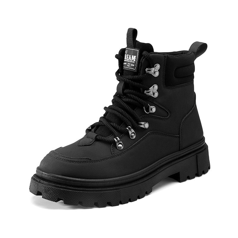 Damen robuste Winterstiefel mit rutschfester Profilsohle und atmungsaktivem Obermaterial