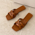 Damen Badeschuhe mit raffiniertem geflochtenem Design R&B