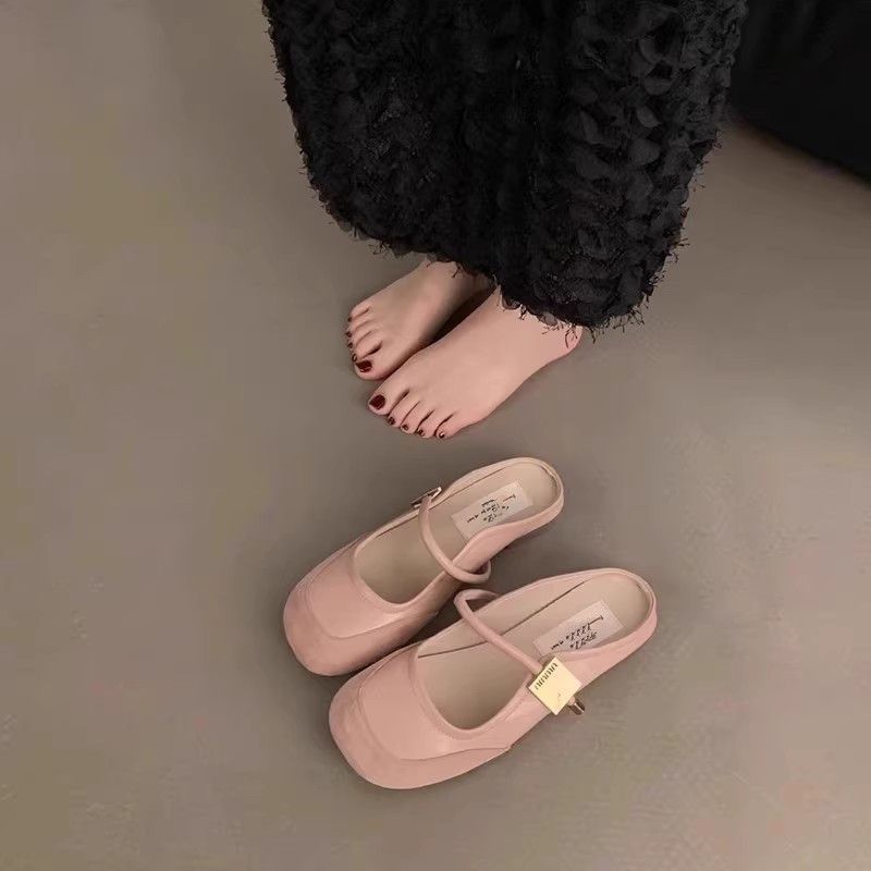 Damen Ballerina-Schuhe mit verstellbarem Riemen und stilvollem Design R&B