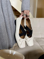Damen Ballerinas mit elegantem Riemendesign und verbessertem Komfort R&B