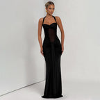 Damen elegante Abendkleid R&B