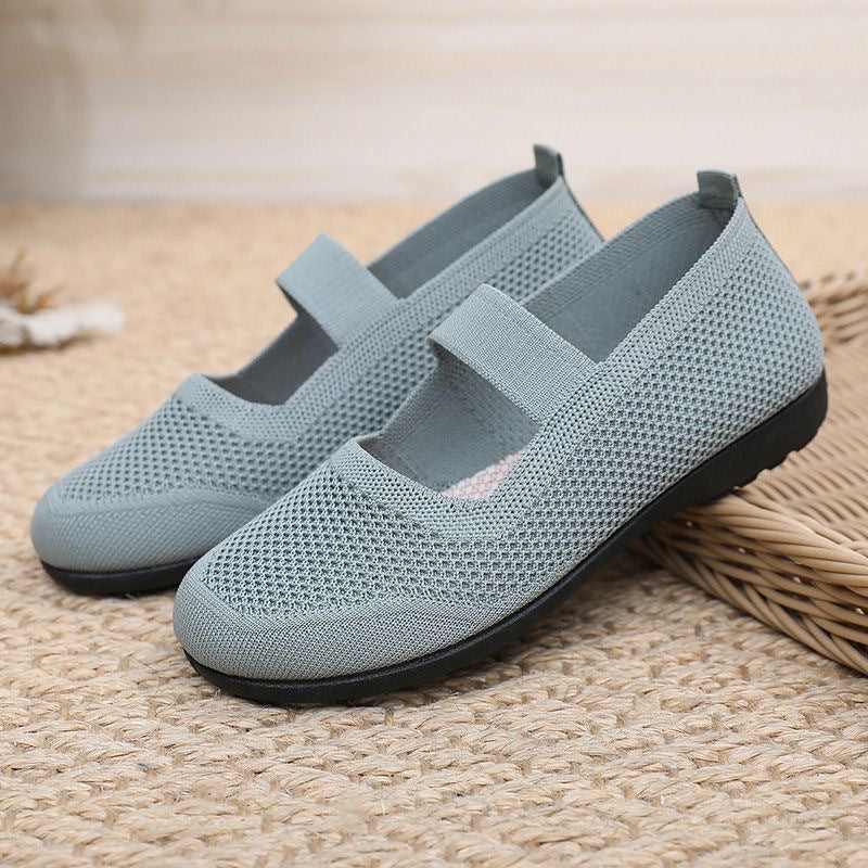 Damen Atmungsaktive Freizeitschuhe mit elastischem Riemen R&B