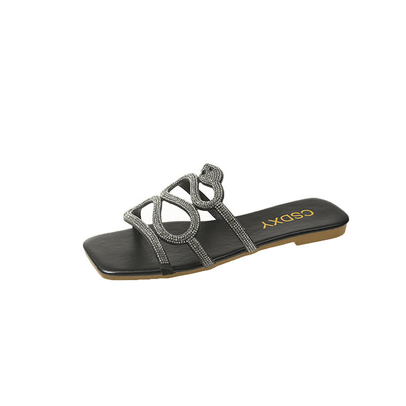 Damen Glitzernde Sandalen R&B
