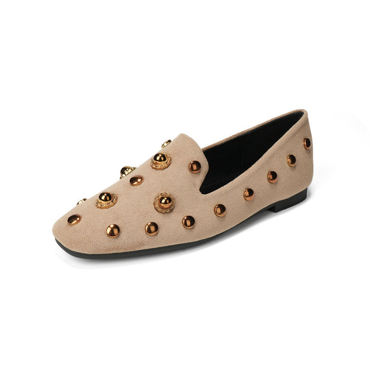 Damen Mokassin-Schuhe mit modischer Verzierungen und komfortabler Sohle R&B